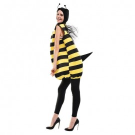 Costume abeille Adulte combinaison abeille Cosplay femme vue arreire