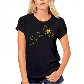 T-Shirt Abeille pour femmes Bumble Bee noir