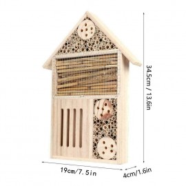 Magnifique grand dortoir pour abeilles maison à insectes - Modele 1