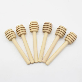 Bâtonnets à miel en bois  lot de 50 pièces - taille 8 cm