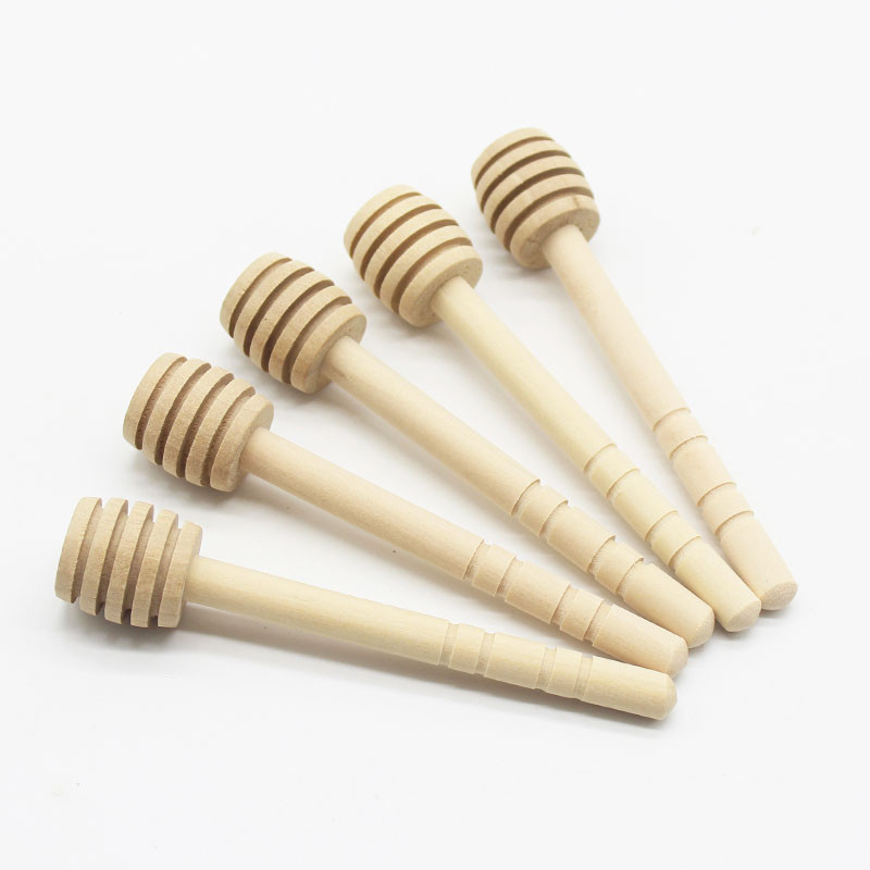 Bâtonnets à miel en bois  lot de 50 pièces - taille 10 cm