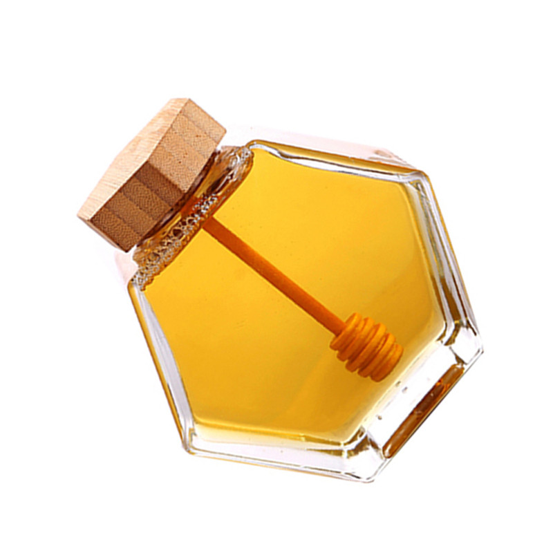 Pot à miel en forme d'alvéole - 220 ml
