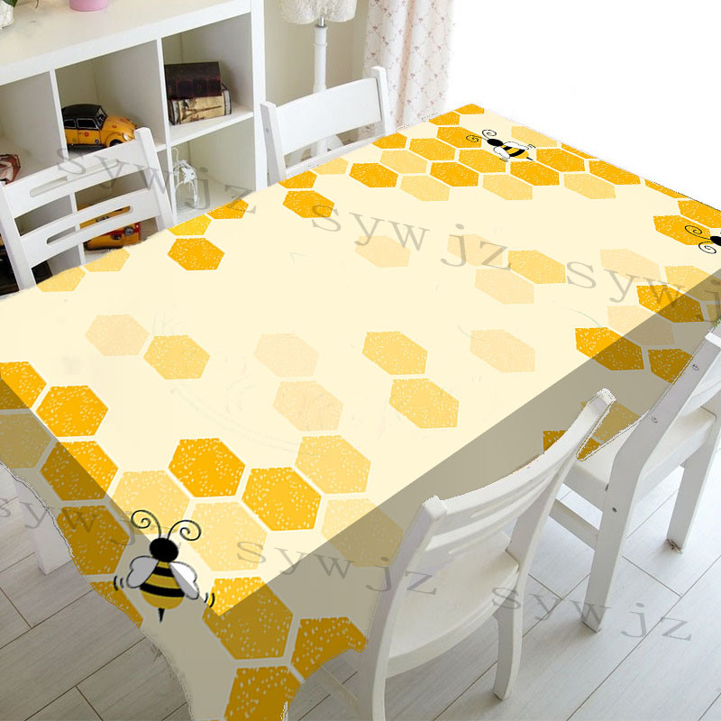 Nappe abeille en polyester - modèle 5
