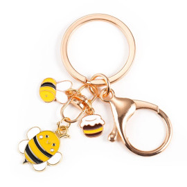 1 Pièce Porte-clés D'abeille Inspirant Pour Les Femmes Et Les Hommes -  Cadeau De Diplôme, D'adieu Et D'appréciation Parfait, Mode en ligne
