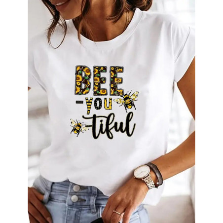 T-shirt Bee-You-tiful