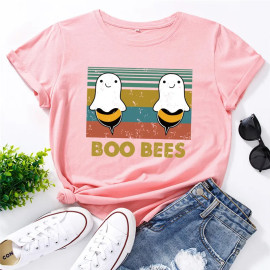 T-shirt Boo Bee - couleur ROSE