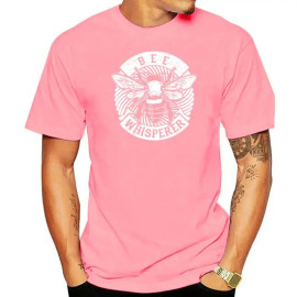 T-shirt Bee Whisperer romantique - rose