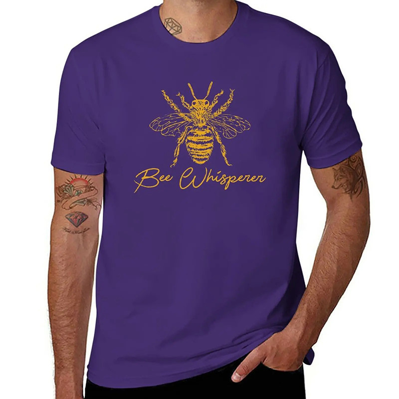T-shirt Bee Whisperer efficace - violet
