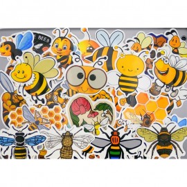 Lot autocollants abeilles