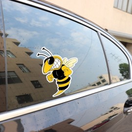Autocollant abeille féroce